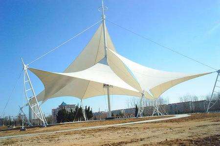 遮阳膜结构设施