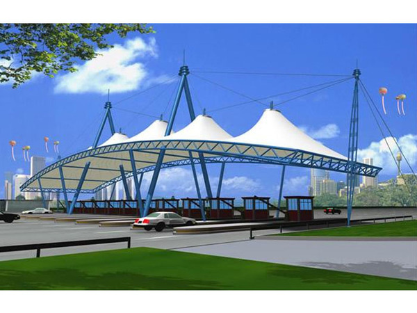 交通收费膜结构