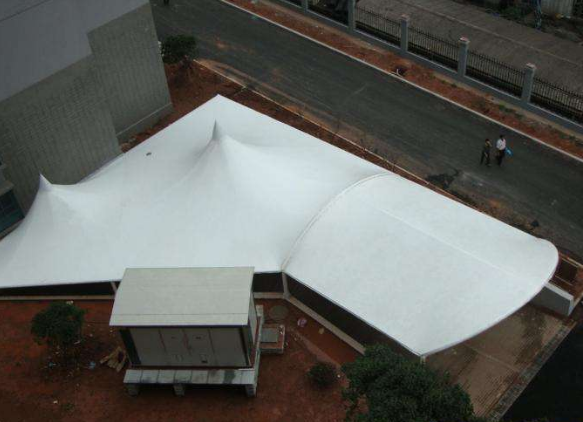 遮阳膜结构设施